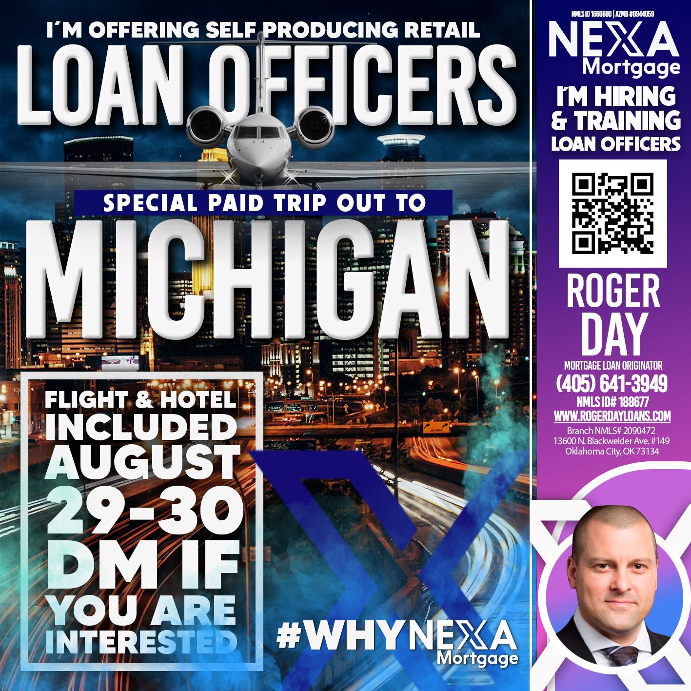 MICHIGAN 2 - Roger Day -Mortgage Loan Originator